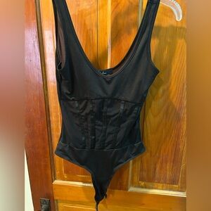 Lulu’s black tank bodysuit